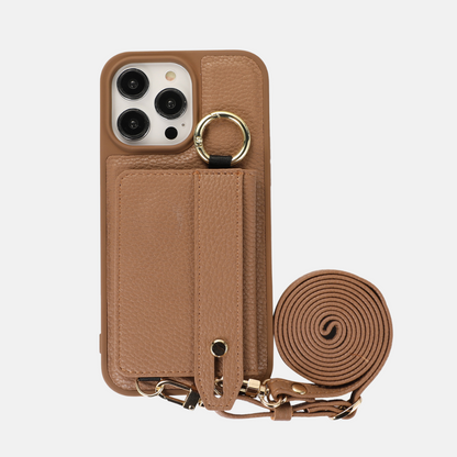 "Bella" | iPhone Crossbody Hülle mit Kartenfach
